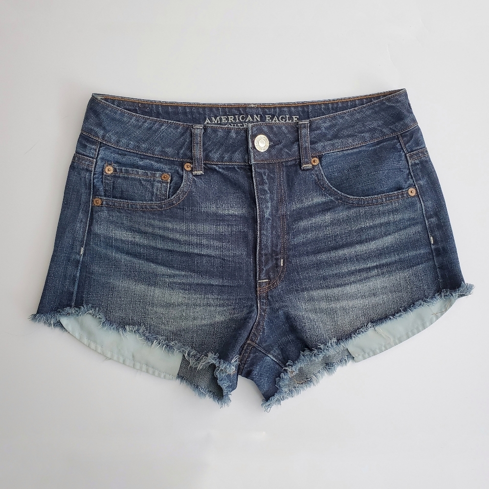 AMERICAN EAGLE "Hi Rise Festival" Shorts Size 6